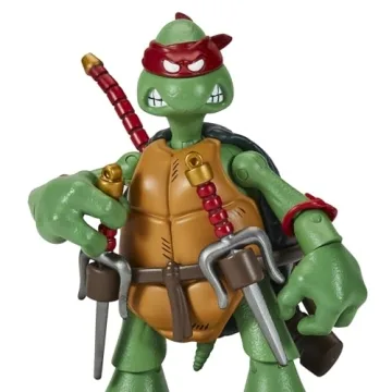 TMNT Classic Sketch Raphael Figure - Vibrant Detail