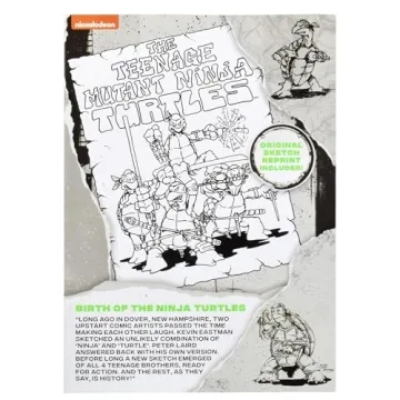 TMNT Classic Sketch Raphael Figure - Vibrant Detail