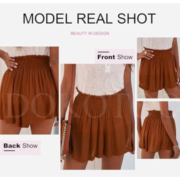 Stylish Dokotoo Women's Fashion Beach Shorts for Summer