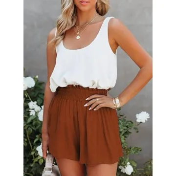 Stylish Dokotoo Women's Fashion Beach Shorts for Summer