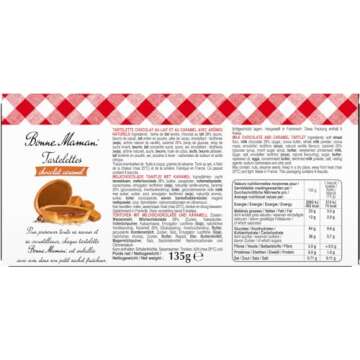 Bonne Maman Tartelettes chocolat lait caramel 135 g