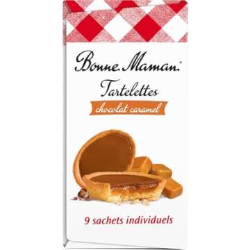 Bonne Maman Tartelettes chocolat lait caramel 135 g