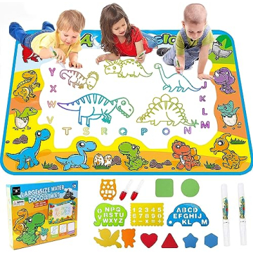 Water Doodle Mat for Toddlers Fun Coloring Pad