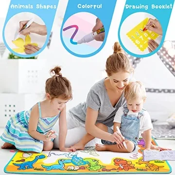 Water Doodle Mat for Toddlers Fun Coloring Pad