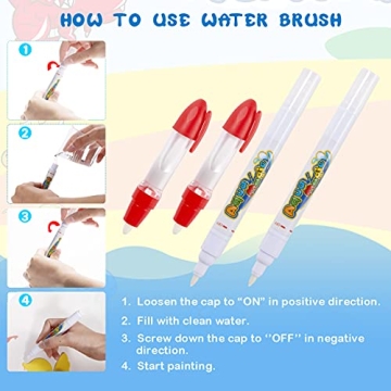 Water Doodle Mat for Toddlers Fun Coloring Pad