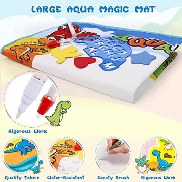 Water Doodle Mat for Toddlers Fun Coloring Pad