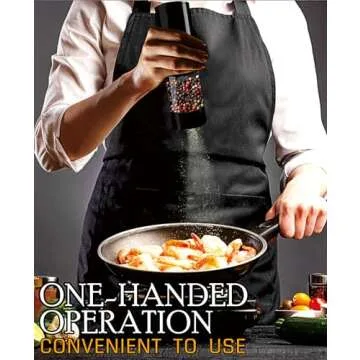 Rechargeable Electric Salt & Pepper Grinders with Display