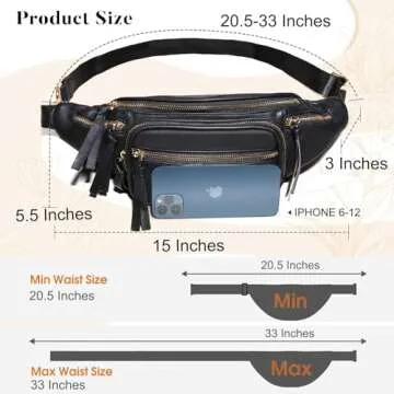 Stylish Miss Fong Leather Fanny Pack for All Occasions