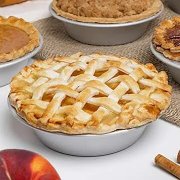 Fat Daddio's Durable Anodized Aluminum Pie Pan 9"