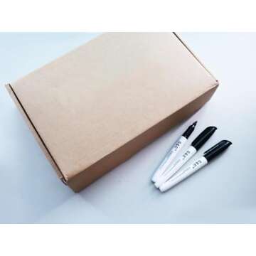 S & E TEACHER'S EDITION 96 Pcs Dry Erase Markers, Black with Low-Odor Ink, Ideal for School, Office ...