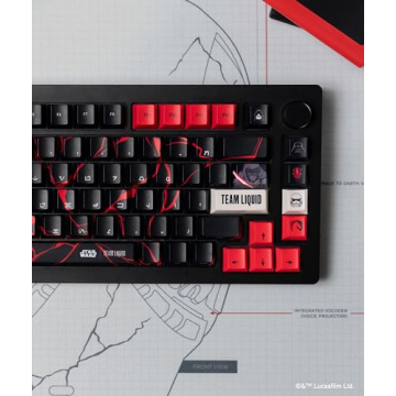 Star Wars Dark Side Keycap Set for Enthusiasts and Gamers