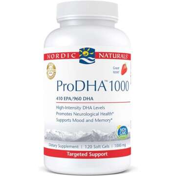 Nordic Naturals ProDHA 1000 High-Intensity Omega-3 DHA
