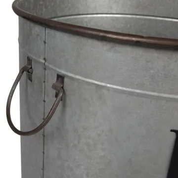 Creative Co-Op Set of 3 Flower Market Buckets for Decor