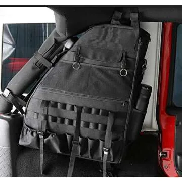 Hooke Road Jeep Roll Bar Storage Bags - Durable Organizers