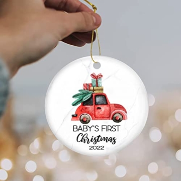 Baby's First Christmas Ornament Durable Keepsake