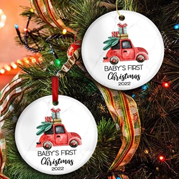 Baby's First Christmas Ornament Durable Keepsake
