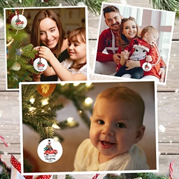 Baby's First Christmas Ornament Durable Keepsake