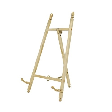 TOPNIKE Table Top Easel - Elegant Brass Art Display Stand, 6 Inch