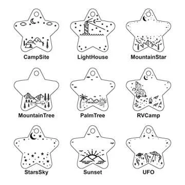 Personalized Dog Tag with 5 Lines of Custom Deep Engraved Durable Stainless Steel Pet ID Name Tag Designer Small Size Star