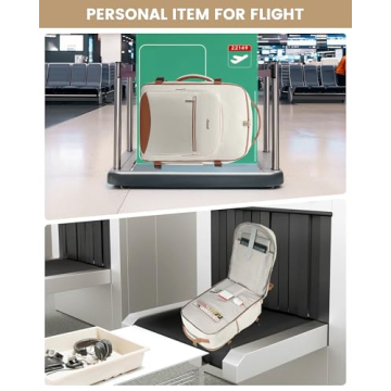 LOVEVOOK Travel Backpack Ideal for Flights and Daily Use