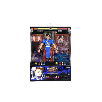 Street Fighter II Chun Li 6-Inch Action Figure for Collectors