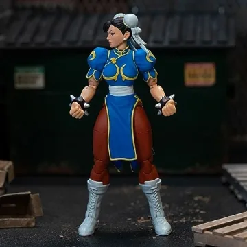 Street Fighter II Chun Li 6-Inch Action Figure for Collectors
