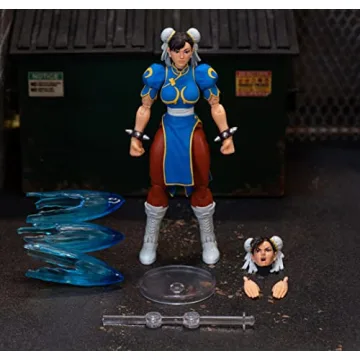 Street Fighter II Chun Li 6-Inch Action Figure for Collectors