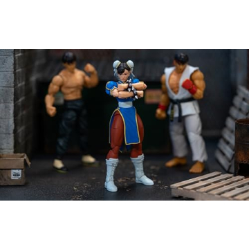 Street Fighter II Chun Li 6-Inch Action Figure for Collectors