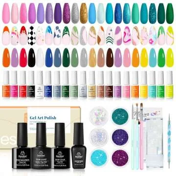 Beetles Mermaid Gel Polish Kit - Complete Nail Art Set