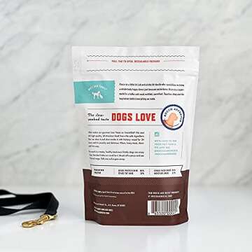 Rocco & Roxie Natural Beef Liver Treats – Healthy Grain-Free Dog Treats Made in The USA – Crunch...