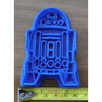R2D2 ROBOT DROID STAR WARS MOVIE CHARACTER COOKIE CUTTER MADE IN USA PR451