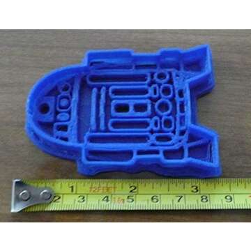 R2D2 ROBOT DROID STAR WARS MOVIE CHARACTER COOKIE CUTTER MADE IN USA PR451