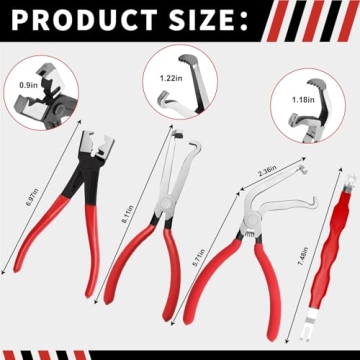 5-Pcs Electrical Disconnect Pliers Set - Ultimate Auto Repair Kit