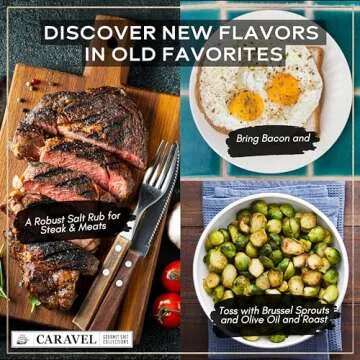 Smoked Bacon Chipotle Fine Sea Salt - All-Natural Bacon Sea Salt Slowly Smoked for Perfect Smoky Flavor - No Gluten, No MSG, Non-GMO - Cooking or Finishing Salt - 4 oz. Stackable Jar