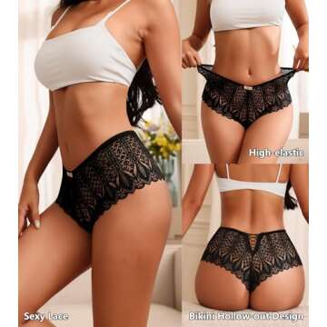 Comfortable CULAYII Bikini Underwear for All-Day Wear