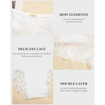 Comfortable CULAYII Bikini Underwear for All-Day Wear