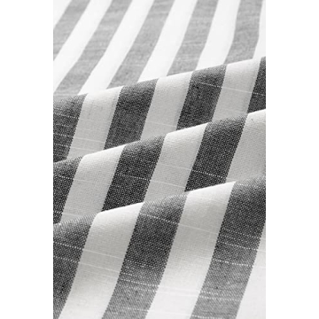 JMIERR Casual Stylish Mens Summer Button-Up Shirt