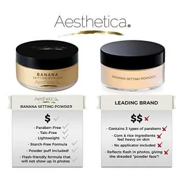 Aesthetica Banana Loose Setting Powder for Flawless Skin