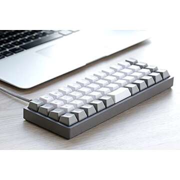 DROP Planck Mechanical Keyboard Kit V6 — DIY Compact 40% Ortholinear Layout, Kaihua Hotswap Sockets, Programmable PCB, USB-C, and Aluminum Case (High-Pro, Green)