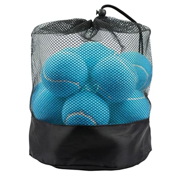 Tebery 20 Pack Light Blue Advanced Training Tennis Balls Beginner Practice Ball, Pet Dog Playing Bal...