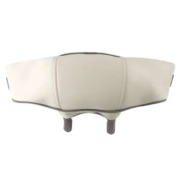 Neck Massager for Pain Relief Deep Tissue,6D Deep Kneading Massagers with 6 Massage Nodes,Cordless Neck Massager with Heat,Shiatsu Shoulder and Back Massager,Massage Like Human Hand,Gift for Women