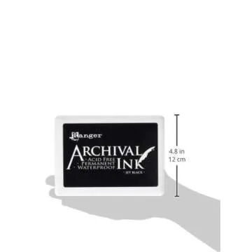 Ranger Archival 3 Jet Ink Pad Jumbo Black