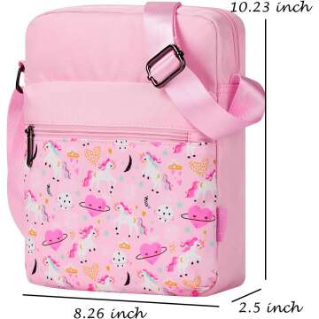 Choco Mocha Crossbody Purses for Girls 6-14