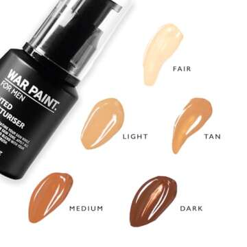 War Paint Men Tinted Moisturizer - Natural Look & Hydration