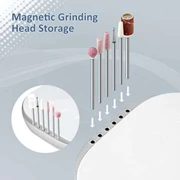 Madenia Electric Nail Drill 35000RPM Touch Screen Beauty