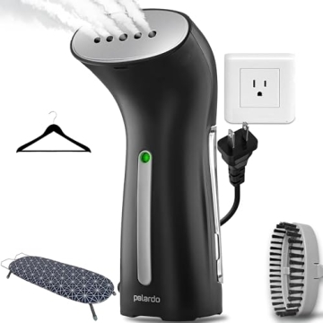 Travel Size Compact Travel Garment Steamer for Clothes to Go and Home Safe for Any Fabrics - Portabl...