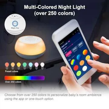 VTech BC8213 V-Hush Junior Sleep Training Soother with 40 Stories/Songs/Sounds & Record Your own Voice. Portable Bluetooth HD Speaker, 250+ Multi-Color Night Light, Ceiling Projector