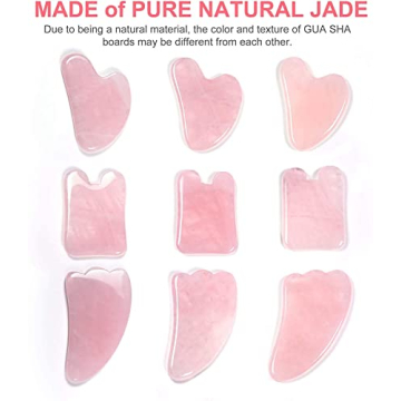 OHH Gua Sha Facial Tool Set for Spa & Skincare