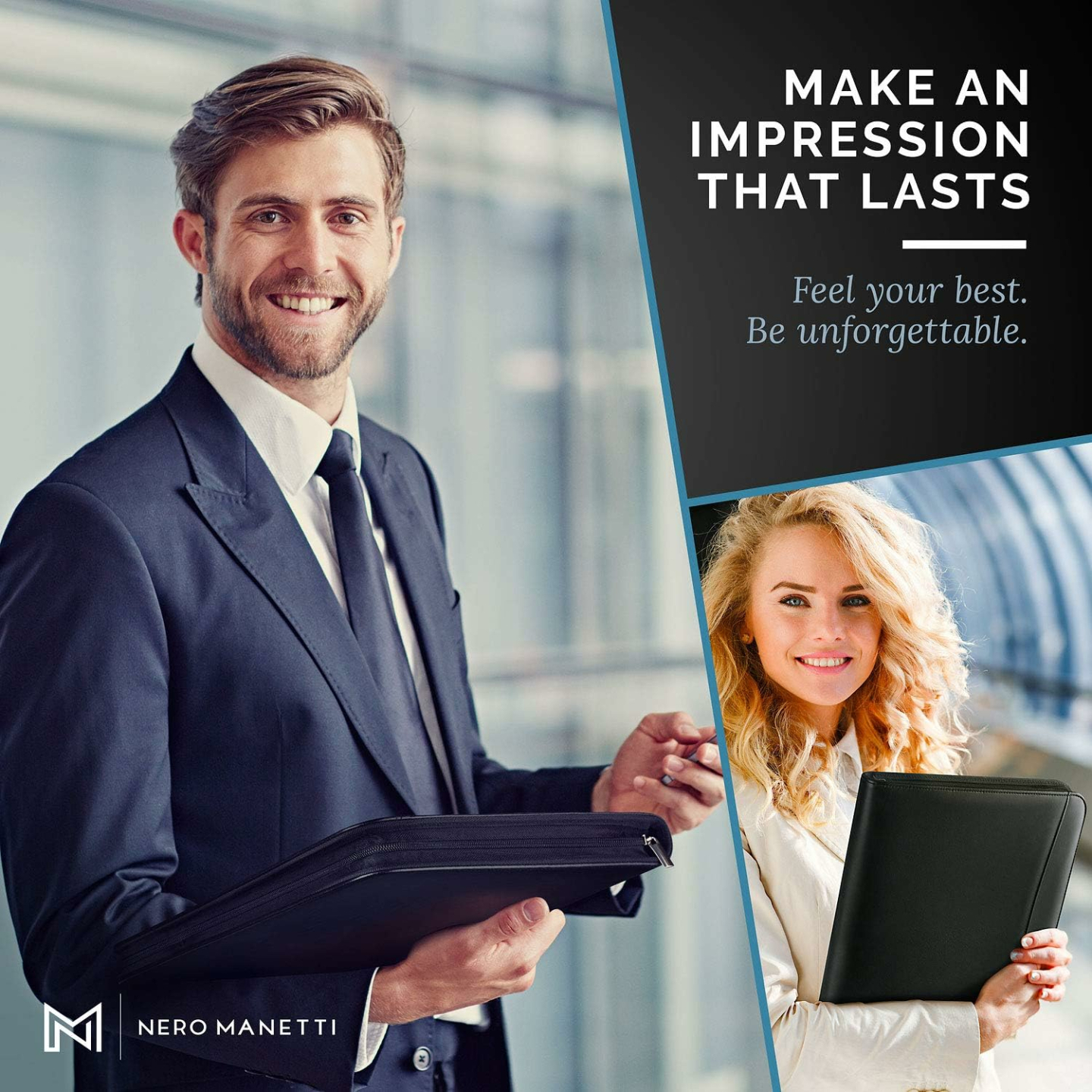 Vegan Leather Padfolio for Business Professionals