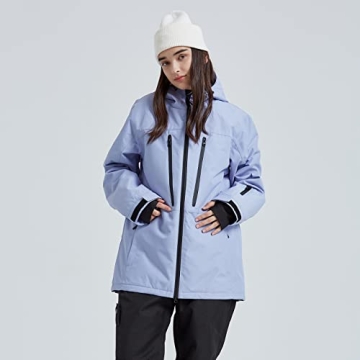 Stylish YEEFINE Women's Waterproof Ski Jacket for Winter